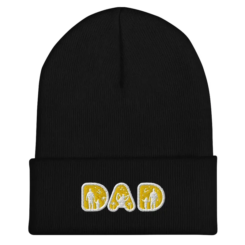 Dad picture beanie