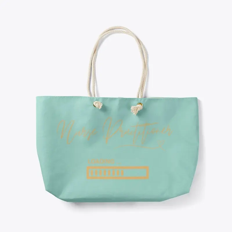 Nurse Practitioner Loading Weekend Tote